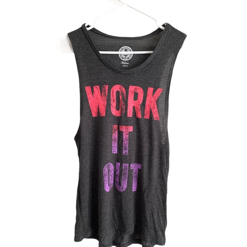 SO WORK IT OUT TANK TOP SZ M